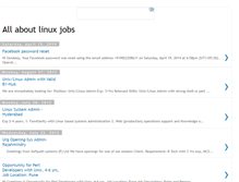 Tablet Screenshot of jobs.linuxnix.com